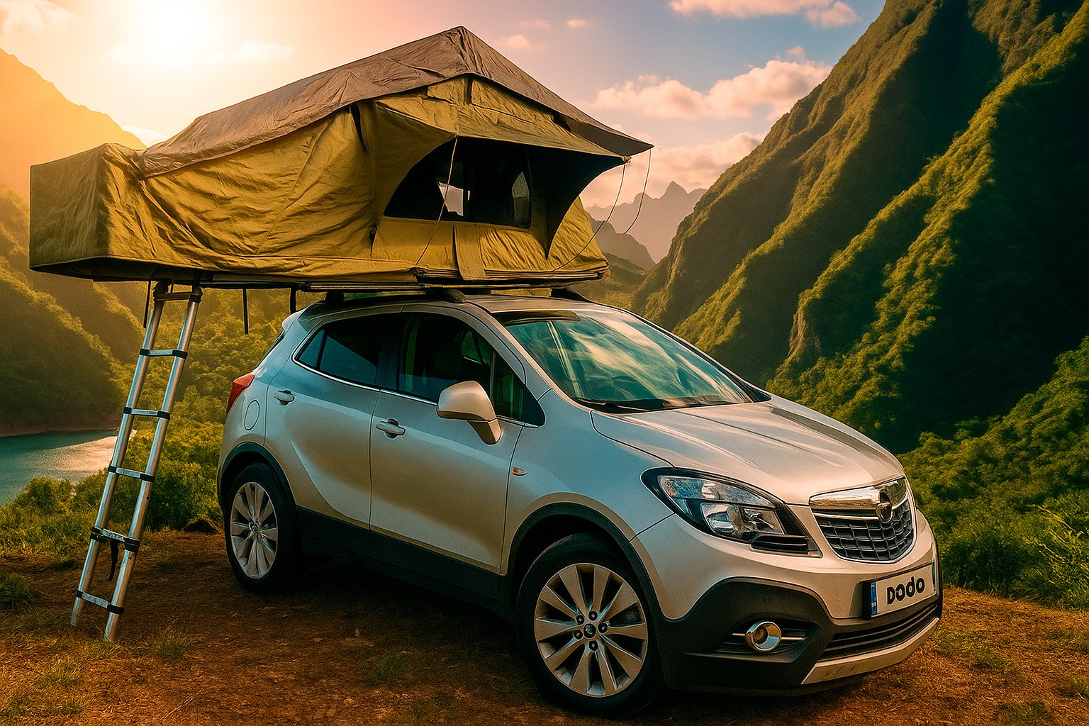 Voyage à La Réunion en véhicule avec tente de toit : guide complet pour l'aventure